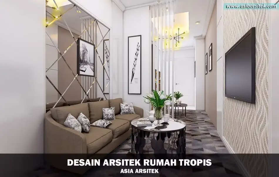 Rumah Tropis 3 Lantai