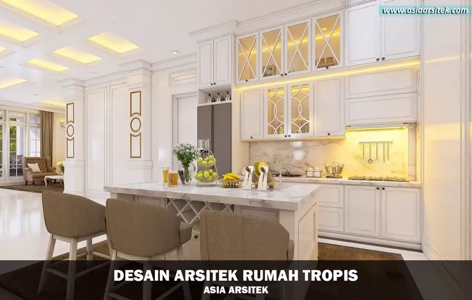 Rumah Tropis Mewah 2 Lantai di Jelambar