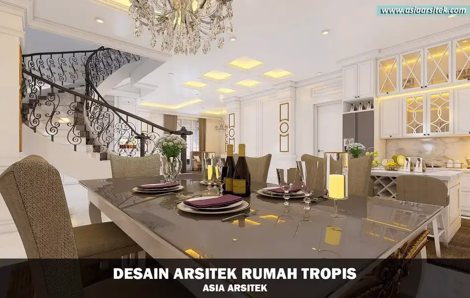 Rumah Tropis Mewah 2 Lantai di Jelambar