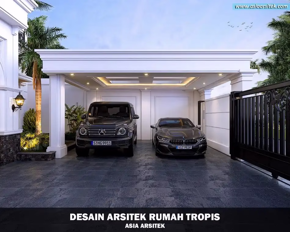 Rumah Tropis Mewah Jakarta Timur
