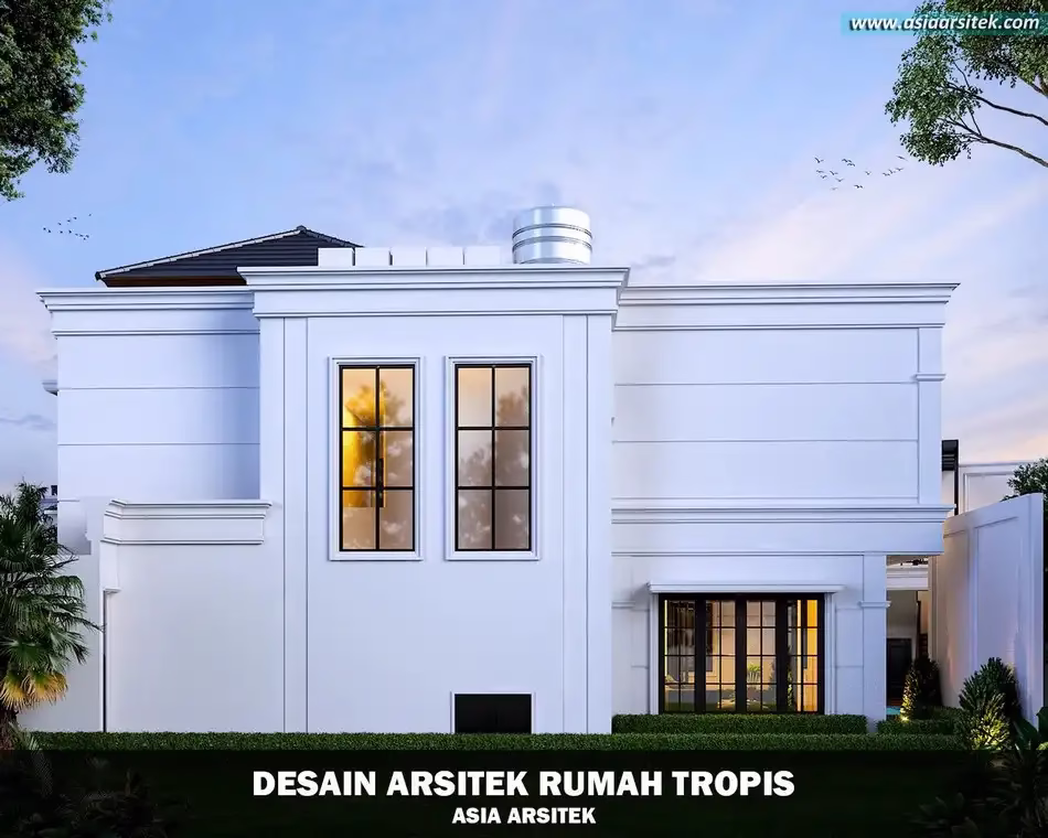 Rumah Tropis Mewah Jakarta Timur