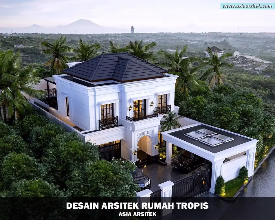 Rumah Tropis Mewah Jakarta Timur