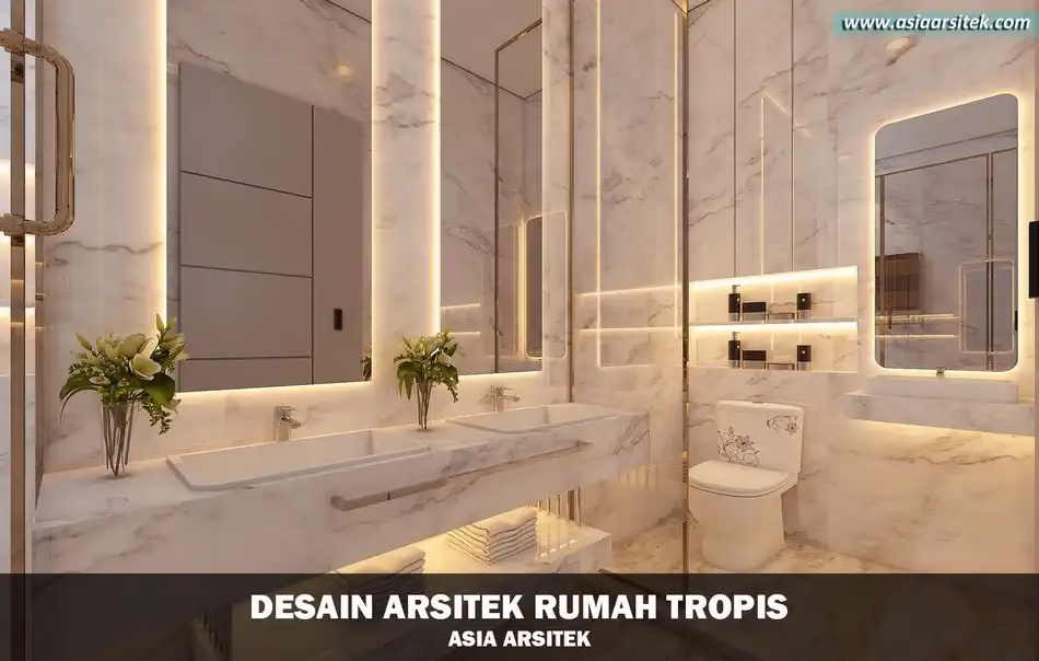 Rumah Tropis Mewah Jakarta Timur