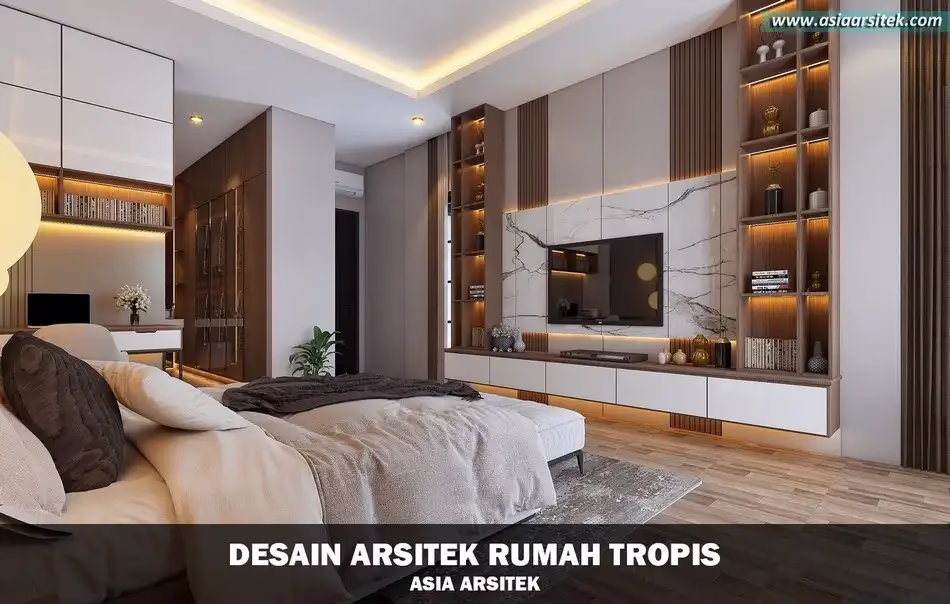Rumah Tropis Mewah Jakarta Timur