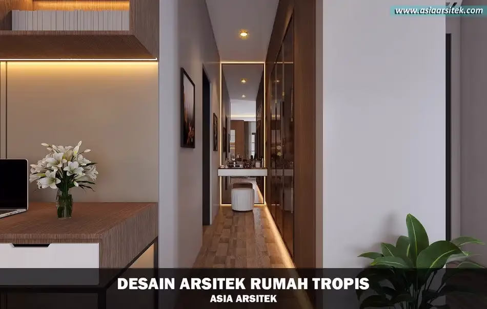 Rumah Tropis Mewah Jakarta Timur