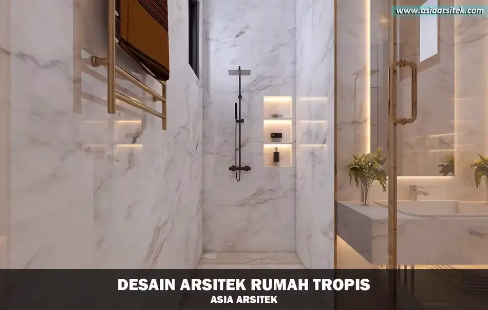 Rumah Tropis Mewah Jakarta Timur