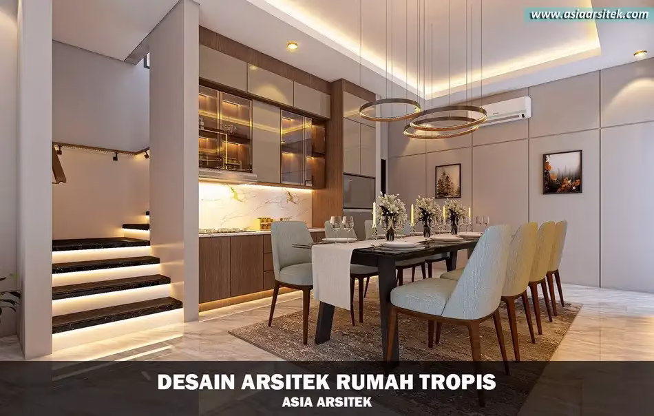 Rumah Tropis Mewah Jakarta Timur