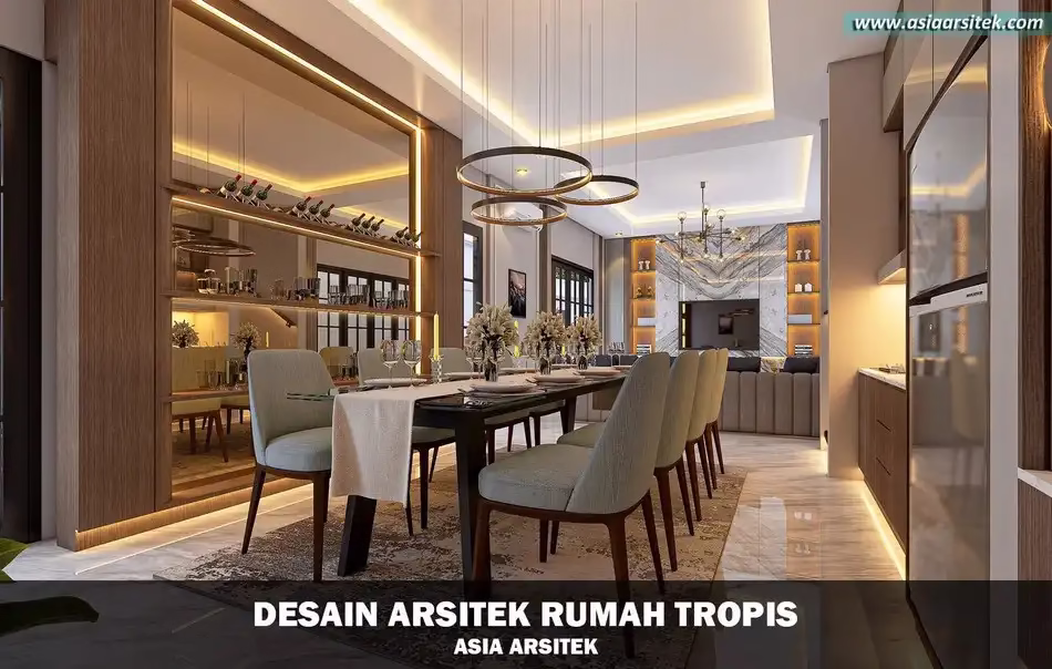 Rumah Tropis Mewah Jakarta Timur