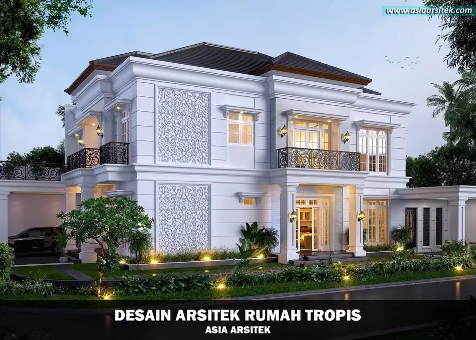Rumah Tropis Modern 2 Lantai di Gading Serpong Tangerang