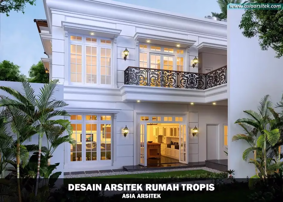 Rumah Tropis Modern 2 Lantai di Gading Serpong Tangerang
