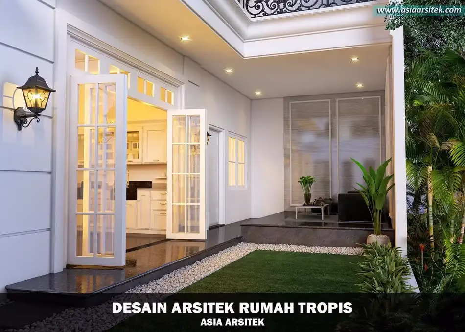 Rumah Tropis Modern 2 Lantai di Gading Serpong Tangerang