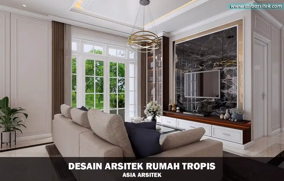 Rumah Tropis Modern 2 Lantai di Gading Serpong Tangerang
