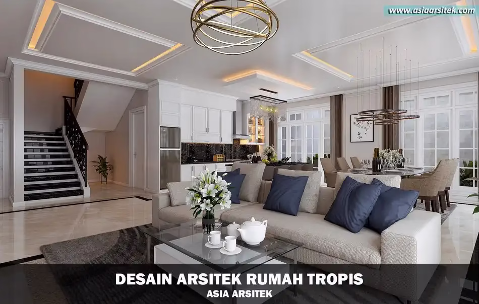Rumah Tropis Modern 2 Lantai di Gading Serpong Tangerang