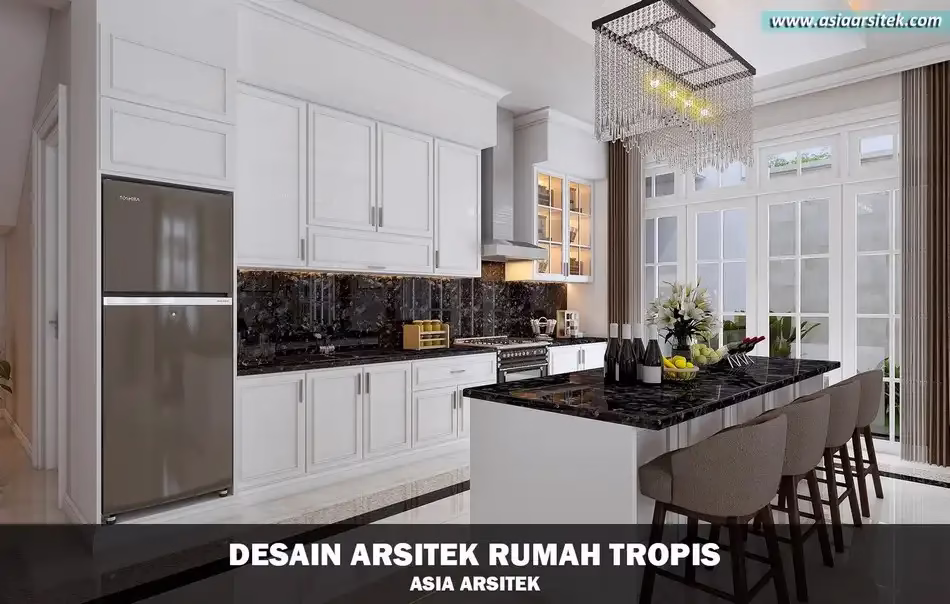 Rumah Tropis Modern 2 Lantai di Gading Serpong Tangerang