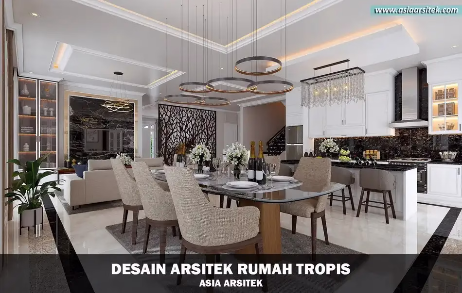 Rumah Tropis Modern 2 Lantai di Gading Serpong Tangerang