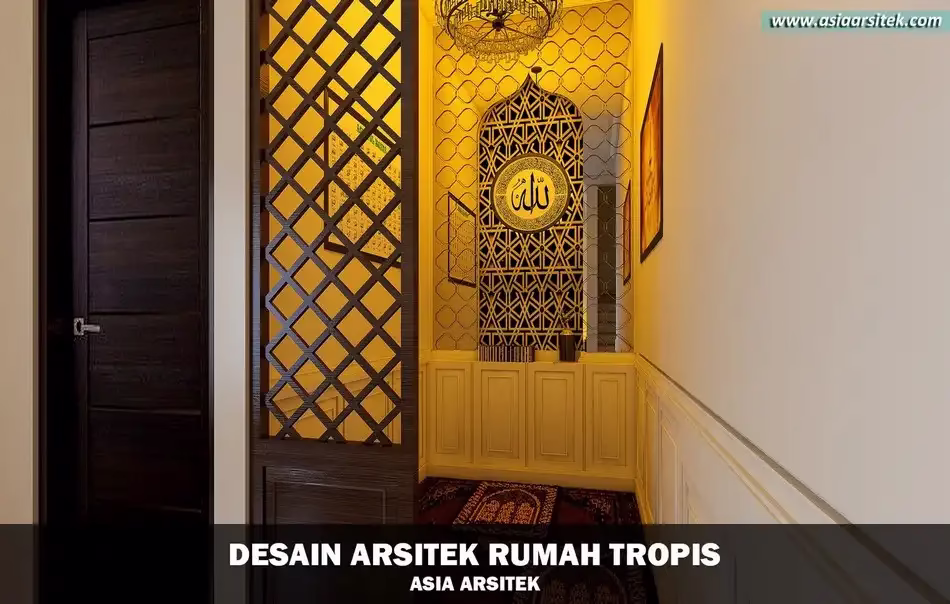 Rumah Tropis Modern 3 Lantai di Cipondoh