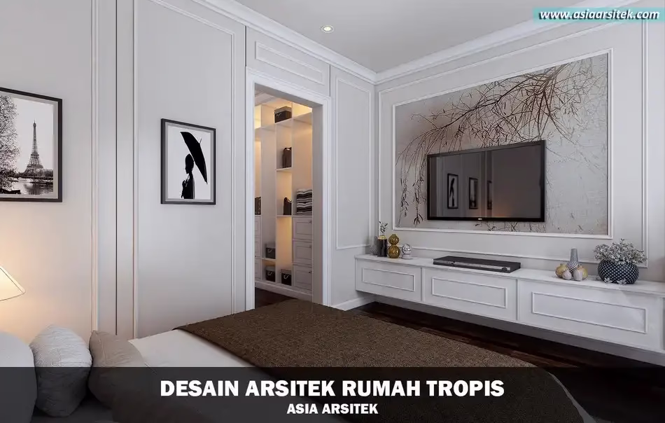 Rumah Tropis Modern 4 Lantai