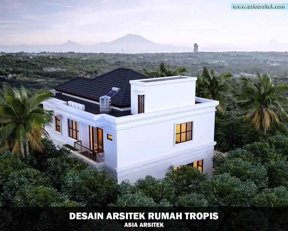 Rumah Tropis Modern Depok