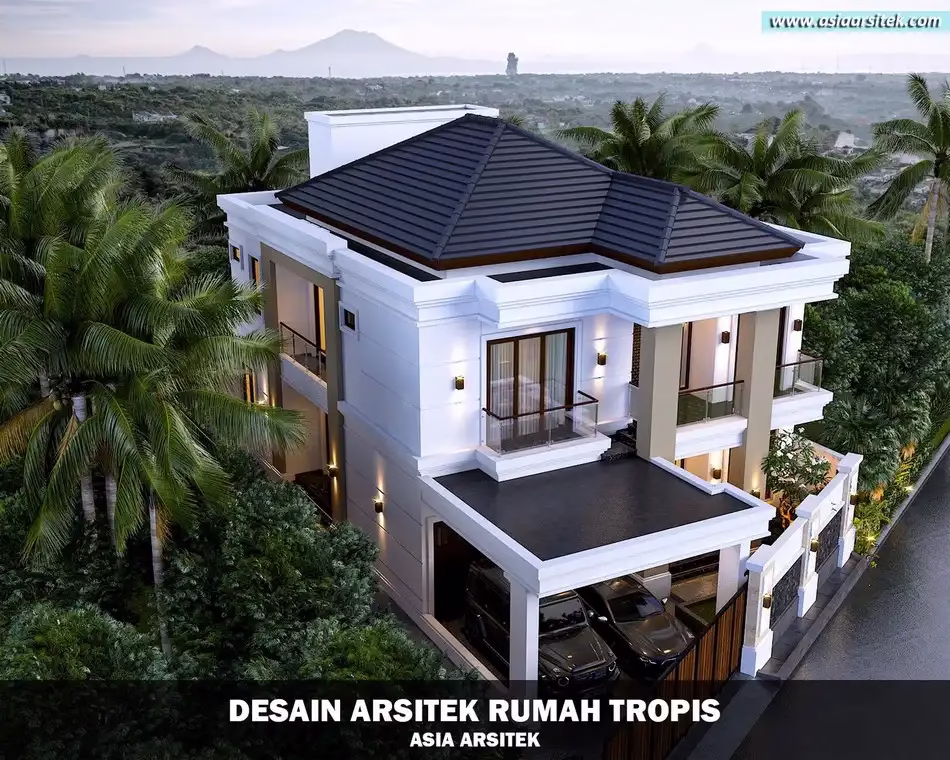 Rumah Tropis Modern Depok
