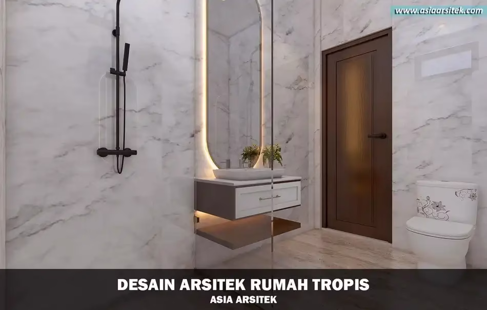 Rumah Tropis Modern Depok