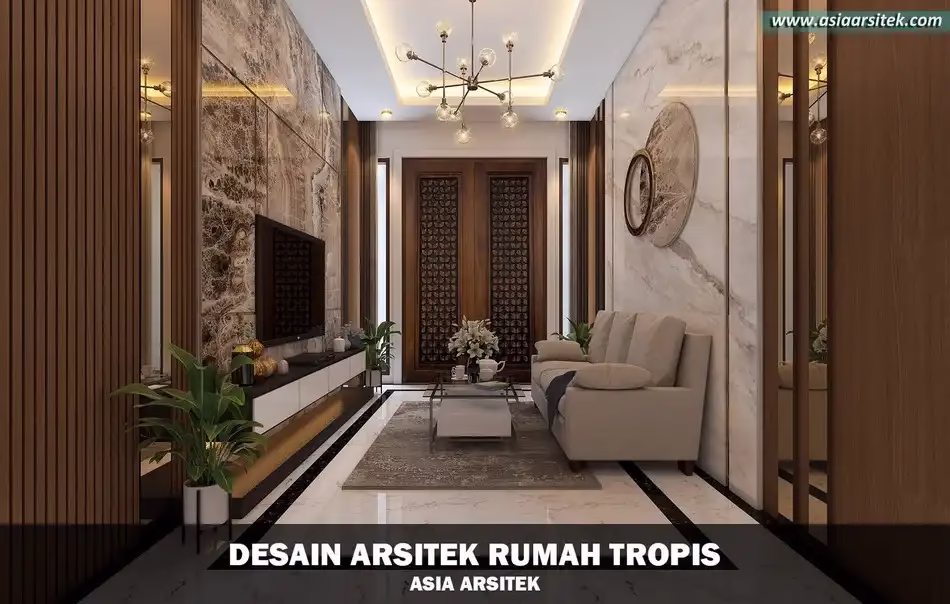 Rumah Tropis Modern Depok