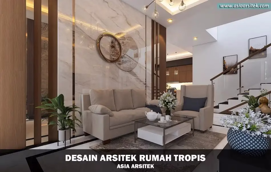 Rumah Tropis Modern Depok