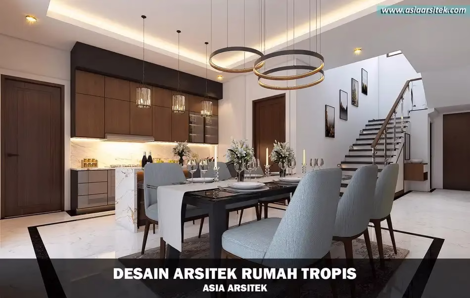 Rumah Tropis Modern Depok
