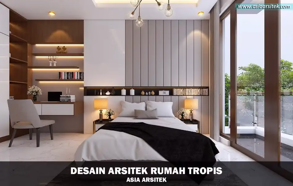 Rumah Tropis Modern Depok