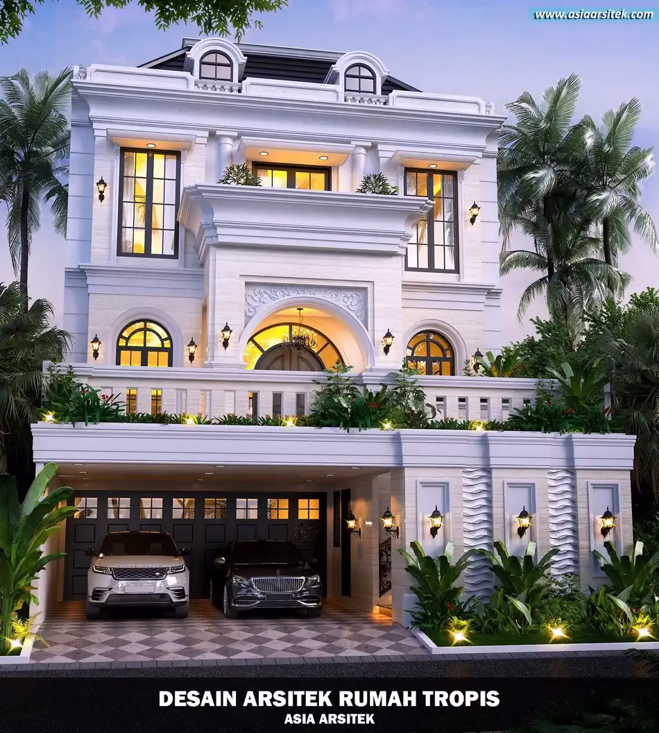 Rumah Tropis Modern Jakarta Barat