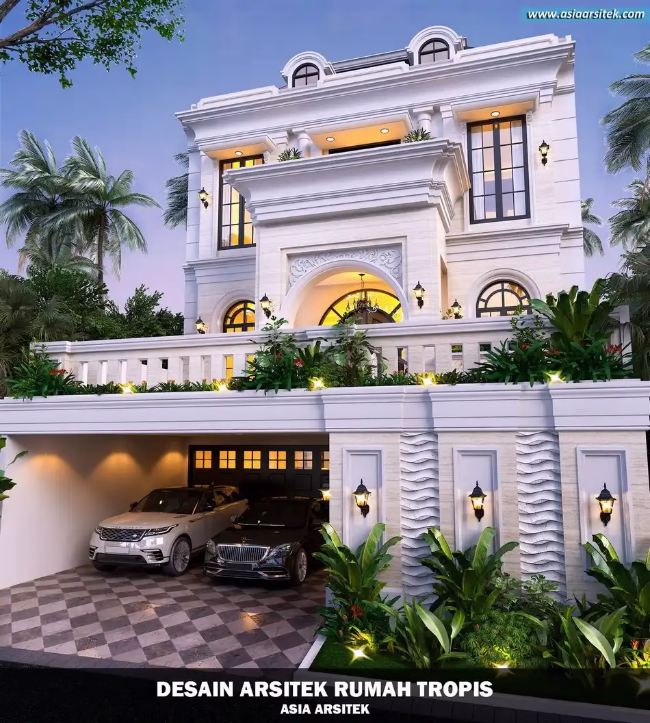 Rumah Tropis Modern Jakarta Barat