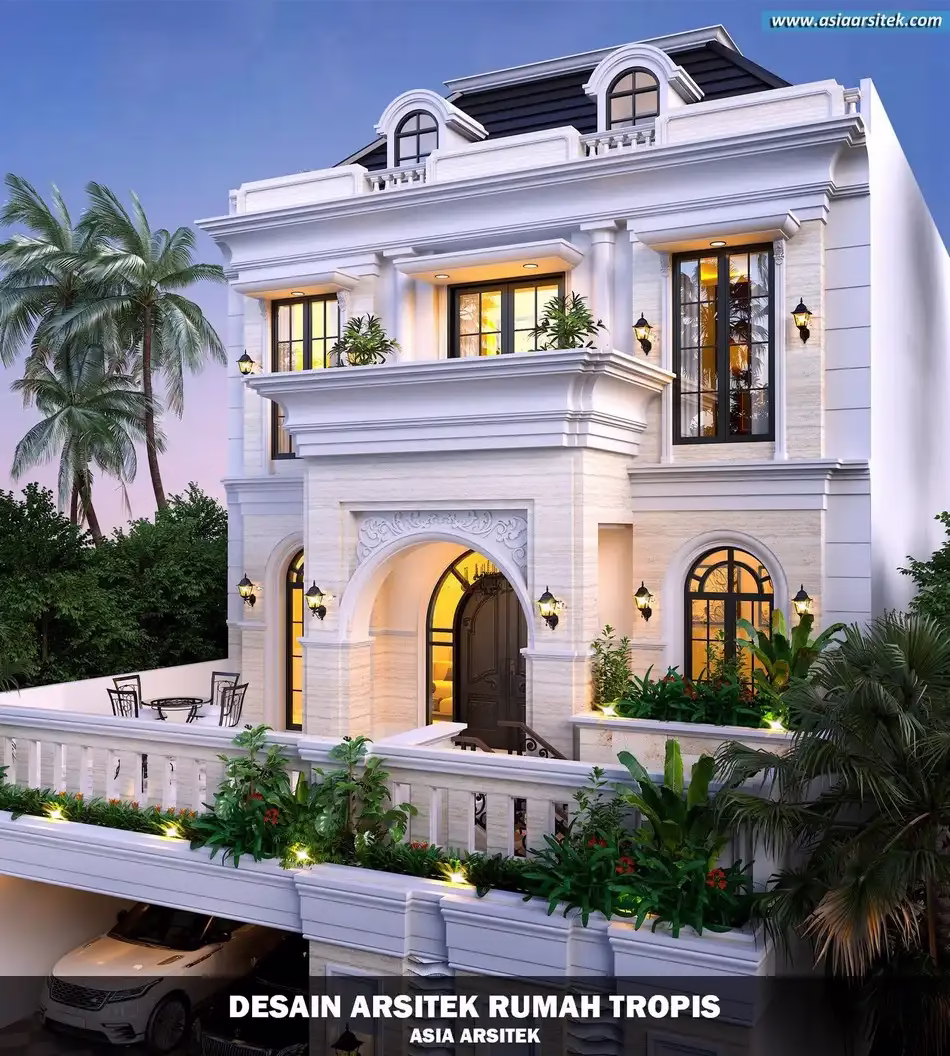 Rumah Tropis Modern Jakarta Barat