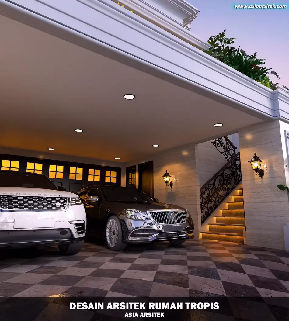 Rumah Tropis Modern Jakarta Barat
