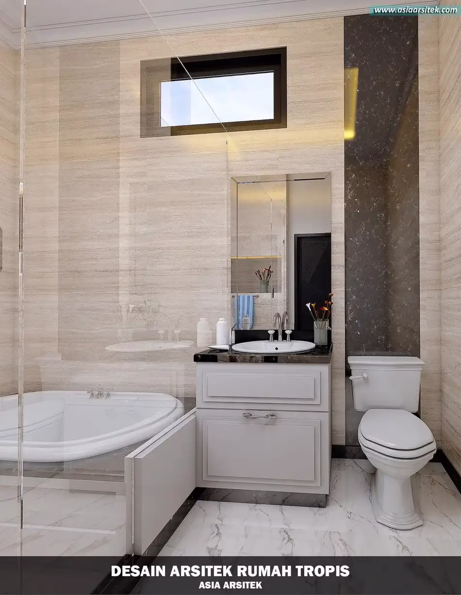 Rumah Tropis Modern Jakarta Barat
