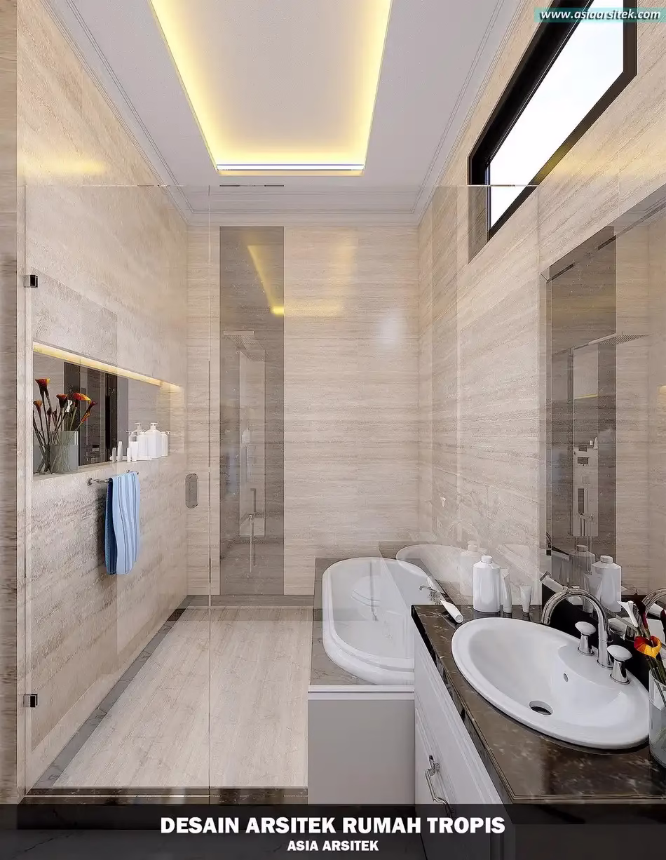Rumah Tropis Modern Jakarta Barat