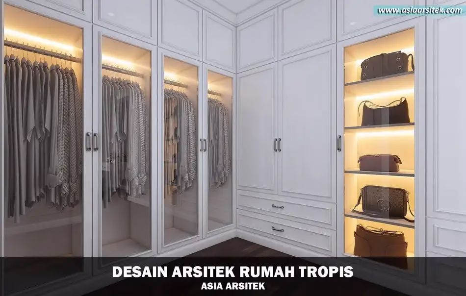 Rumah Tropis Modern Jakarta Pusat