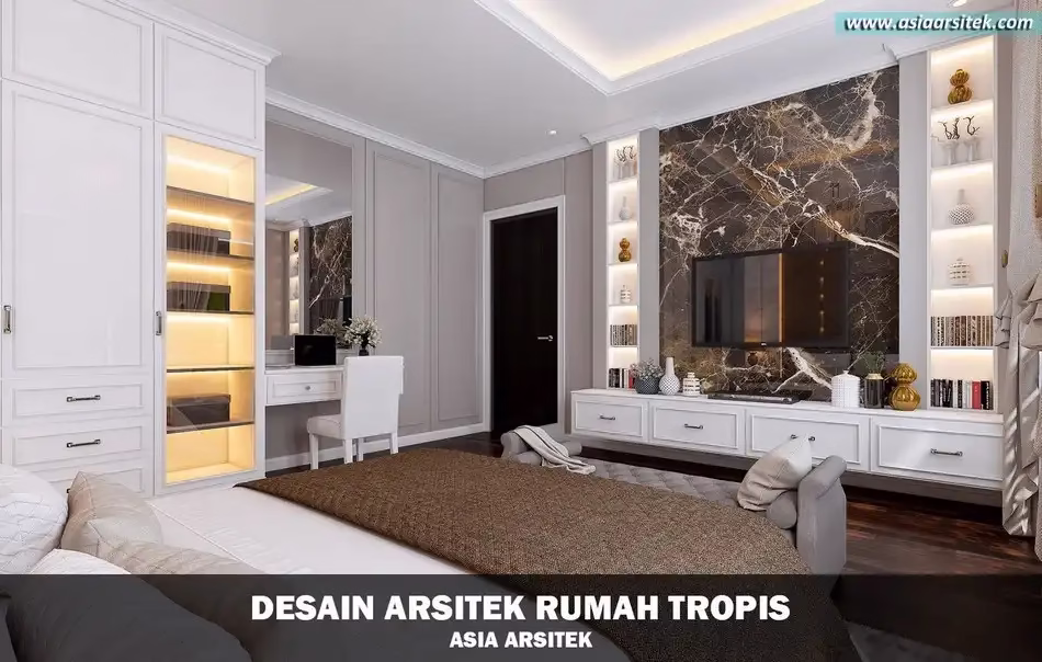 Rumah Tropis Modern Jakarta Pusat