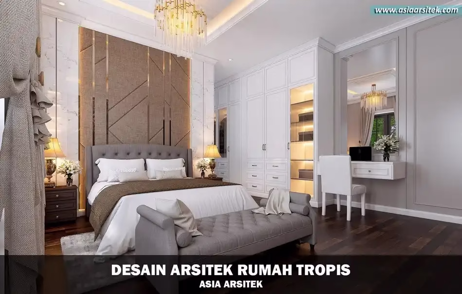 Rumah Tropis Modern Jakarta Pusat