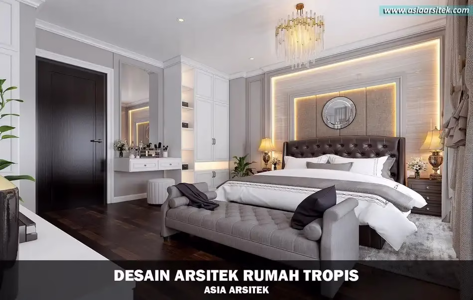 Rumah Tropis Modern Jakarta Pusat