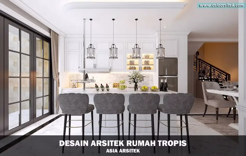 Rumah Tropis Modern Jakarta Pusat