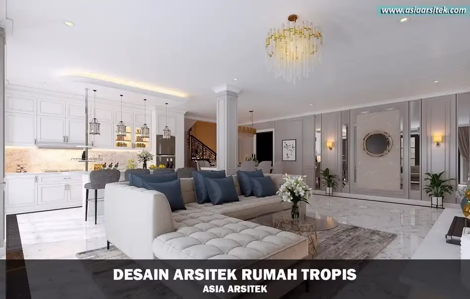 Rumah Tropis Modern Jakarta Pusat