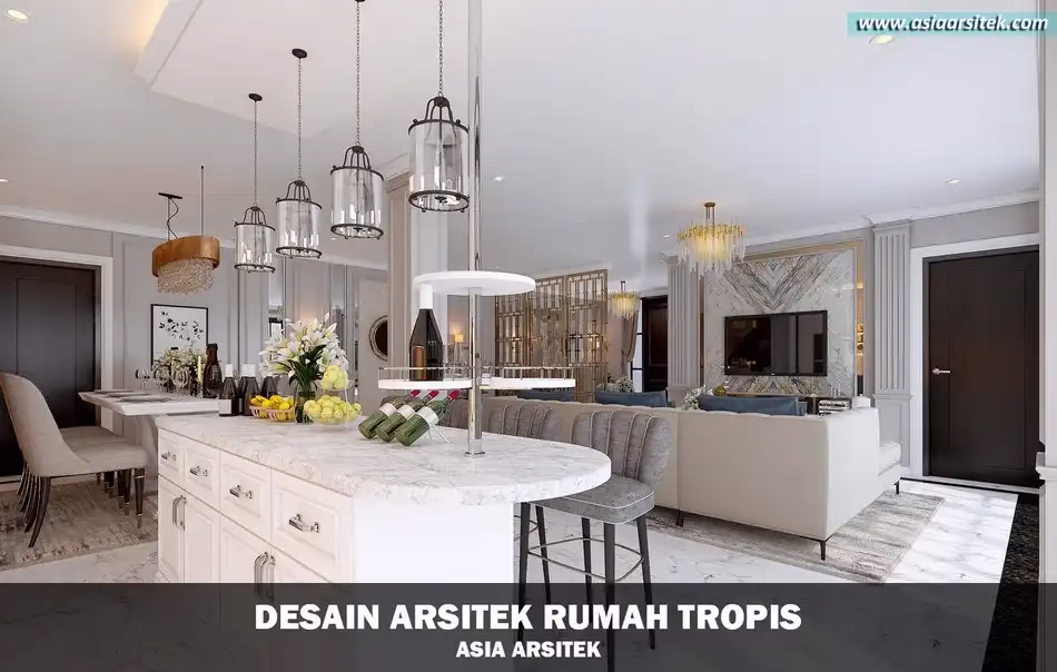 Rumah Tropis Modern Jakarta Pusat