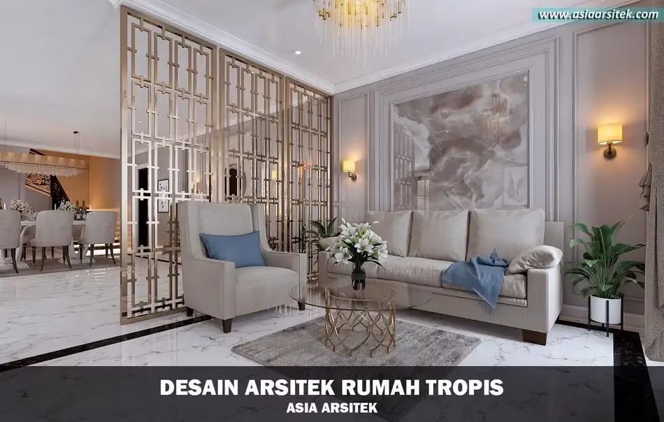 Rumah Tropis Modern Jakarta Pusat