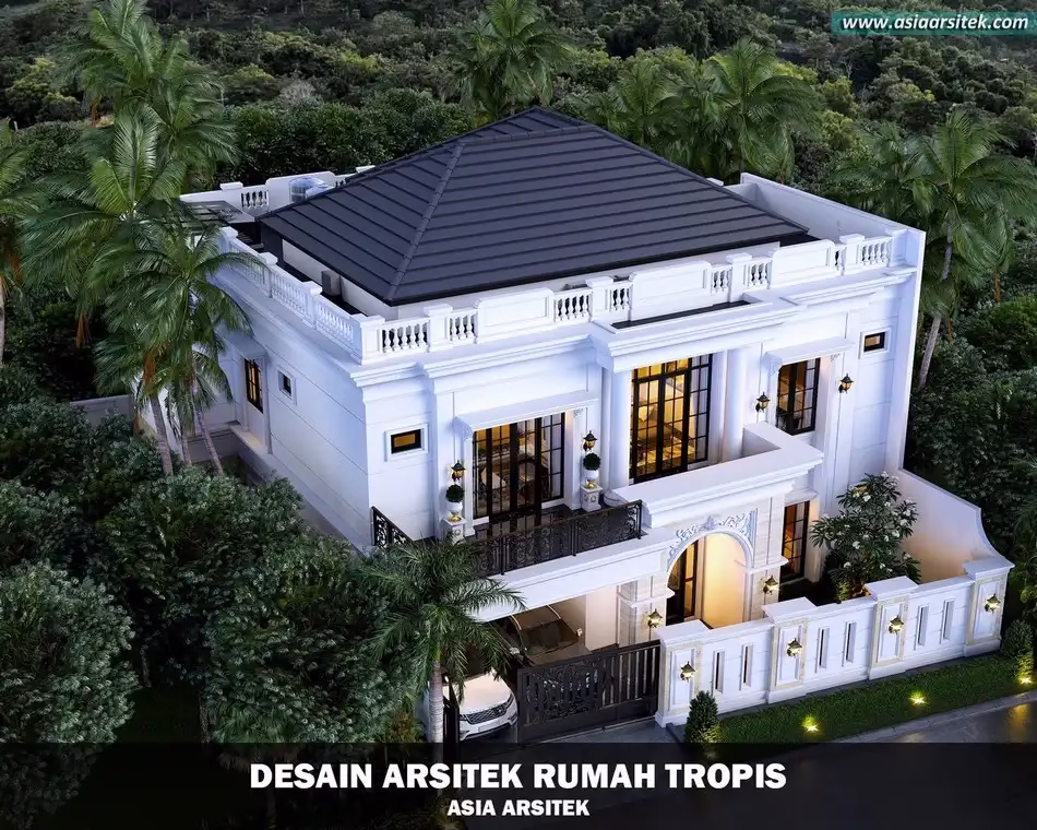 Rumah Tropis Modern Jakarta Timur
