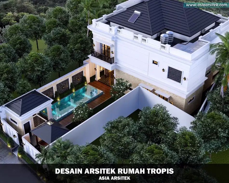 Rumah Tropis Modern Jakarta Timur