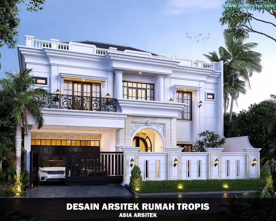 Rumah Tropis Modern Jakarta Timur