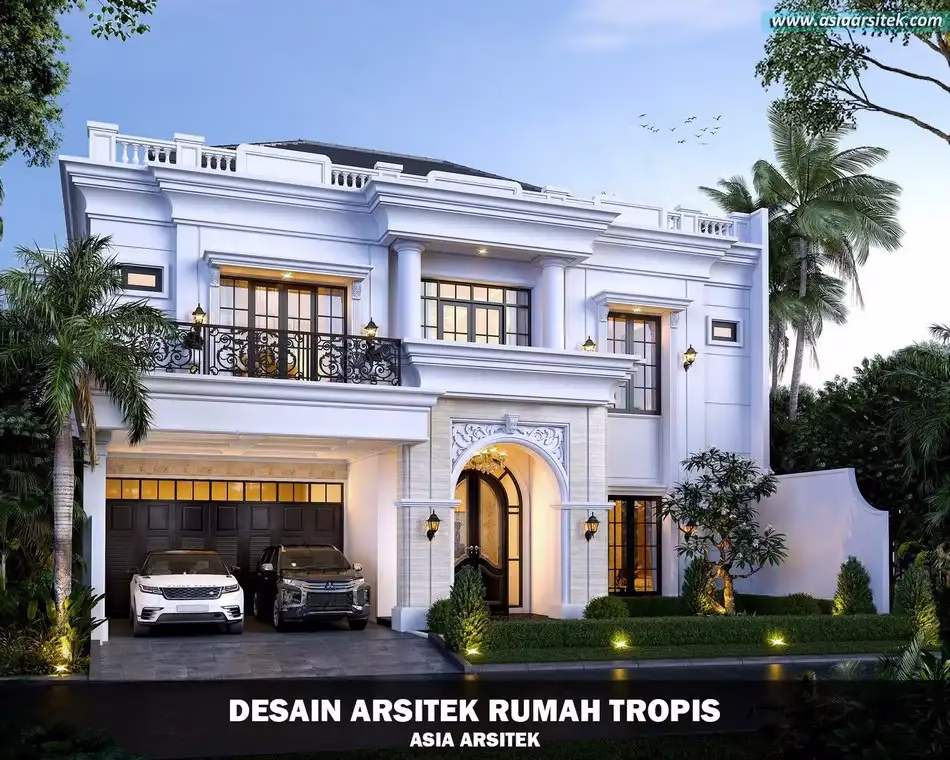 Rumah Tropis Modern Jakarta Timur