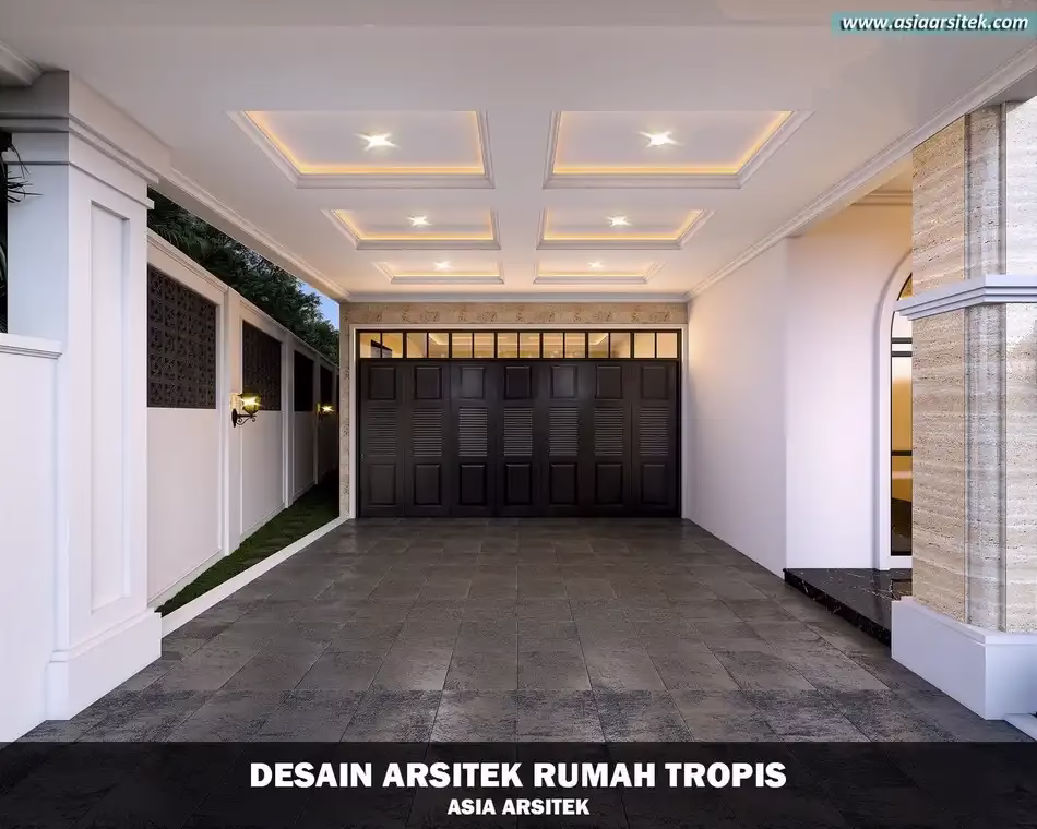 Rumah Tropis Modern Jakarta Timur