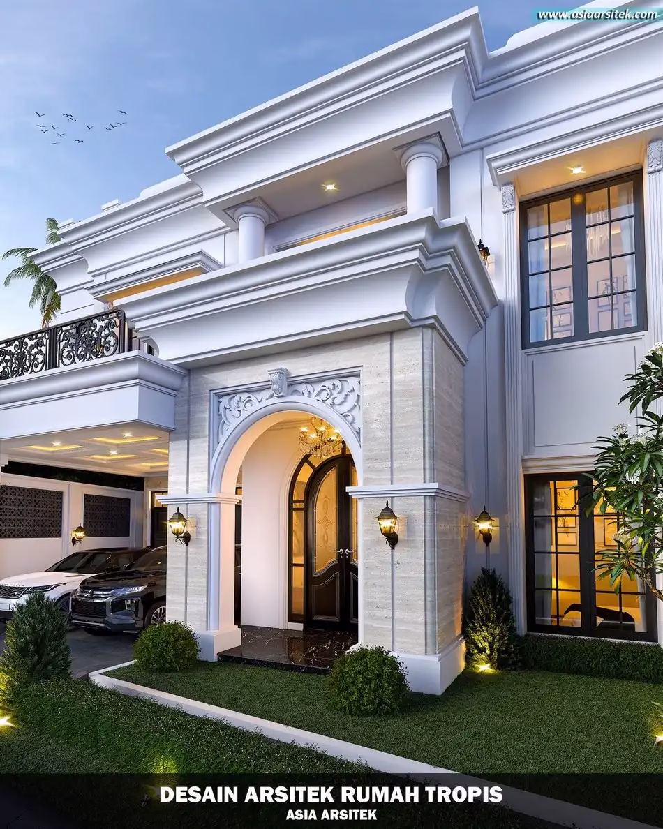 Rumah Tropis Modern Jakarta Timur