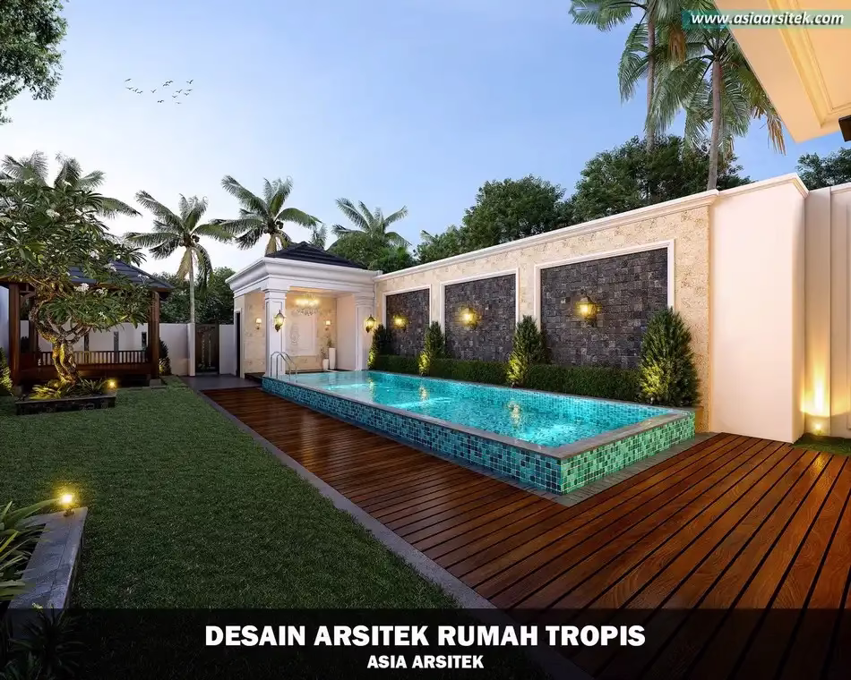 Rumah Tropis Modern Jakarta Timur