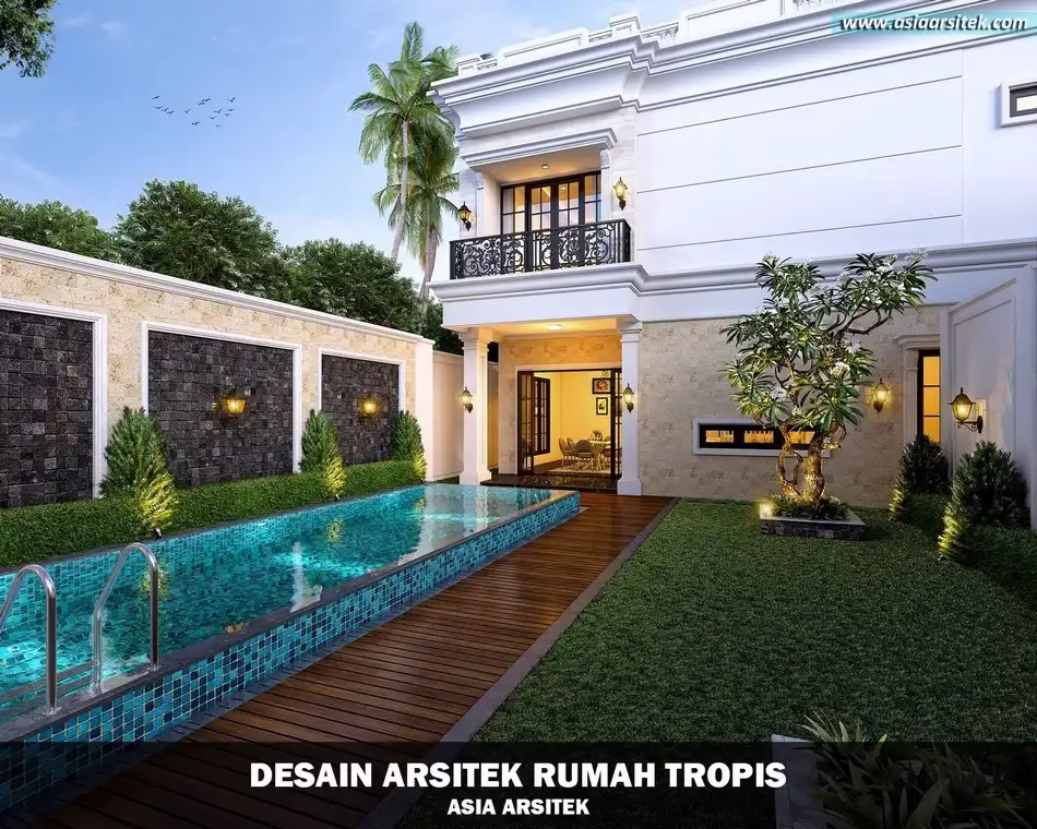 Rumah Tropis Modern Jakarta Timur